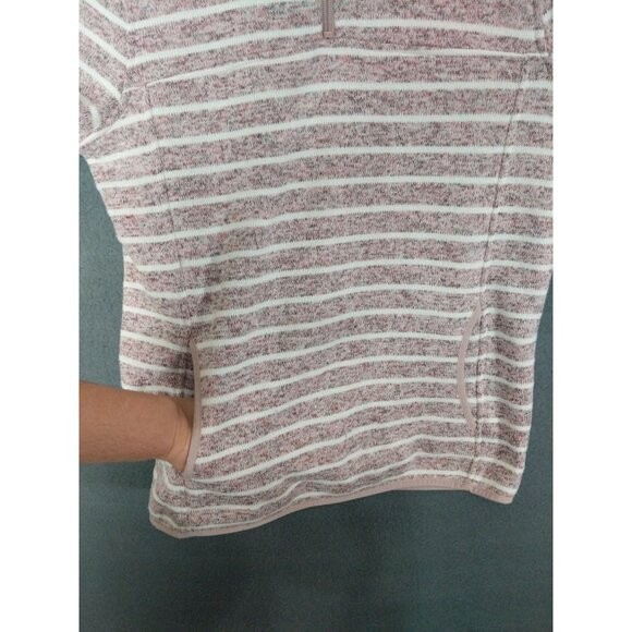 THREAD & SUPPLY Womens Sweater SZ M Fleece Pullover 1/4 Zip Pocket Mockneck‎ - Picture 6 of 10